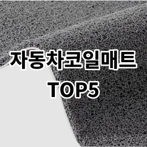 2024 자동차코일매트 추천 Top5