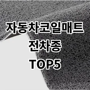 2024 자동차코일매트전차종 추천 Top5