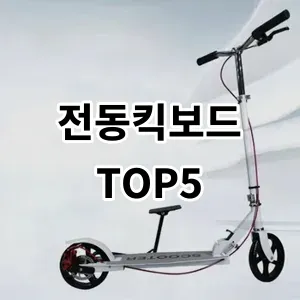 2024 전동킥보드 추천 Top5