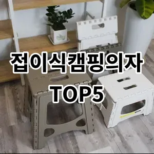 2024 접이식캠핑의자 추천 Top5