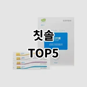 2024 칫솔 추천 Top5