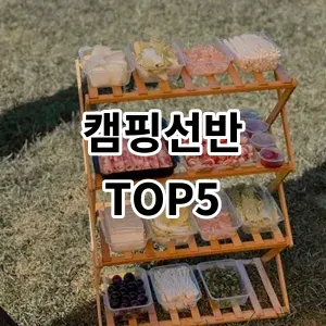 2024 캠핑선반 추천 Top5