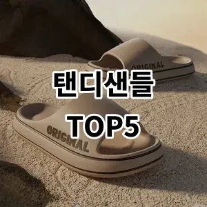 2024 탠디샌들 추천 Top5