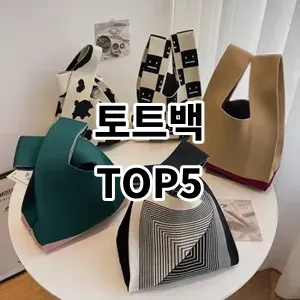 2024 토트백 추천 Top5