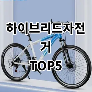 2024 하이브리드자전거 추천 Top5