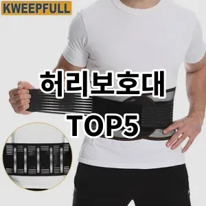 2024 허리보호대 추천 Top5