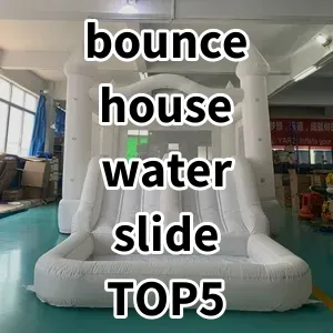 2024 Top5 Cost Effective bounce house water slide