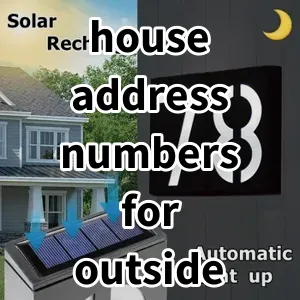 2024 Top5 Cost Effective house address numbers for outside