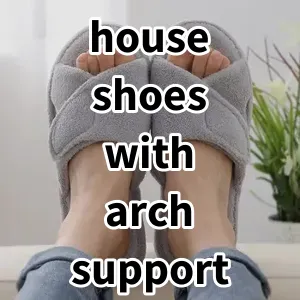 2024 Top5 Cost Effective house shoes with arch support for women