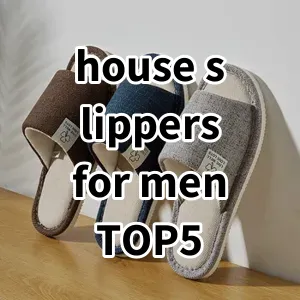 2024 Top5 Cost Effective house slippers for men