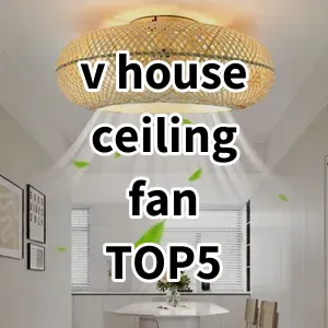 2024 Top5 Cost Effective v house ceiling fan