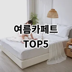 2024 여름카페트 추천 Top5