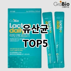 2024 유산균 추천 Top5