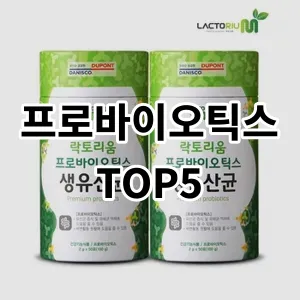 2024 프로바이오틱스 추천 Top5