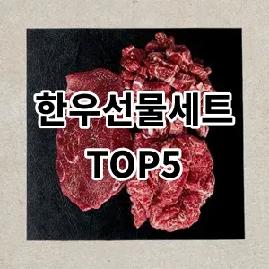 2024 한우선물세트 추천 Top5