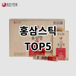 2024 홍삼스틱 추천 Top5